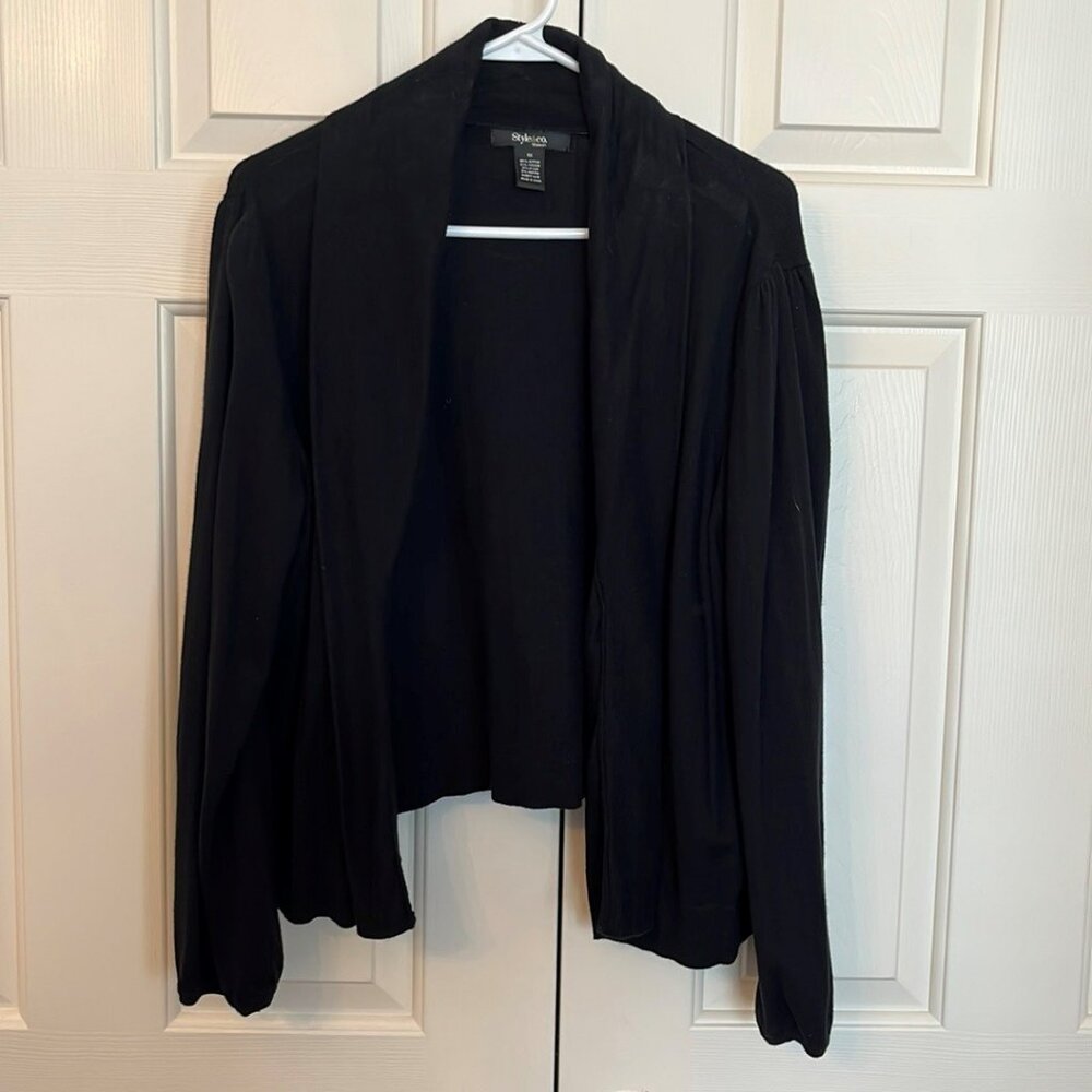 Lightweight Black Cardigan